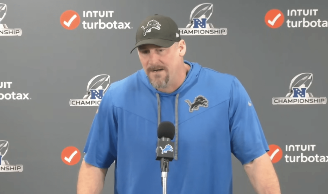 Dan Campbell is thrilled to see Justin Fields leave NFC North