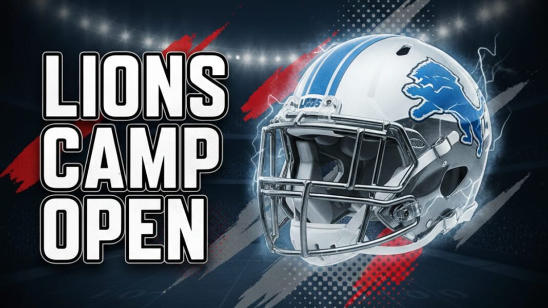 Open Detroit Lions Training Camp Tickets Arrive July 21 Open Detroit Lions Training Camp Tickets Arrive July 21